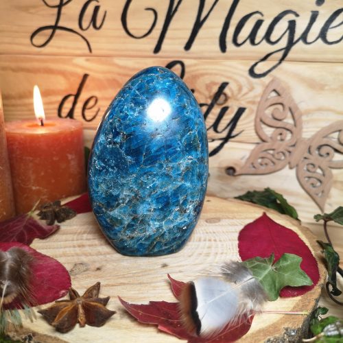 Apatite Bleu en forme libre