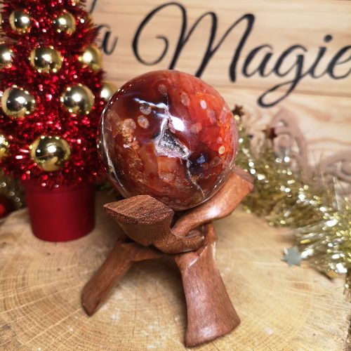 Sphère en Cornaline