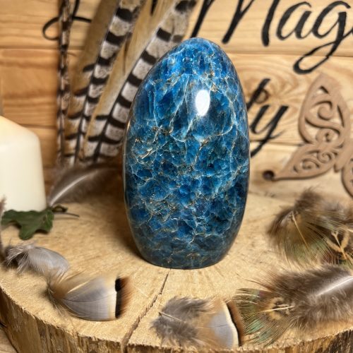 Apatite Bleu en forme libre