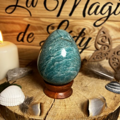 Œuf en Amazonite