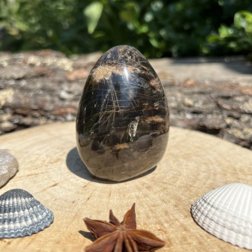 Pierre de Lune Noir forme libre