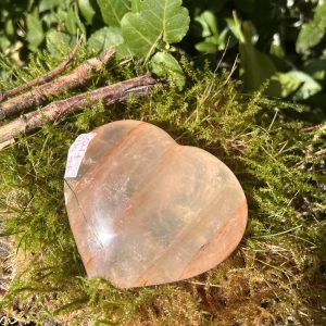 Coeur en Quartz Hématoïde – Image 2