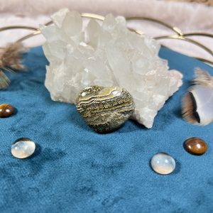 Petit coeur en Jaspe orbiculaire