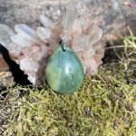 Pendentif Chrysoprase - Pierre de vitalité, purification émotionnelle et ouverture du cœur