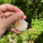 Pendentif Agate fleurs