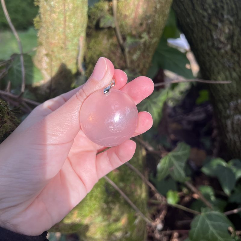 Quartz rose étoilé