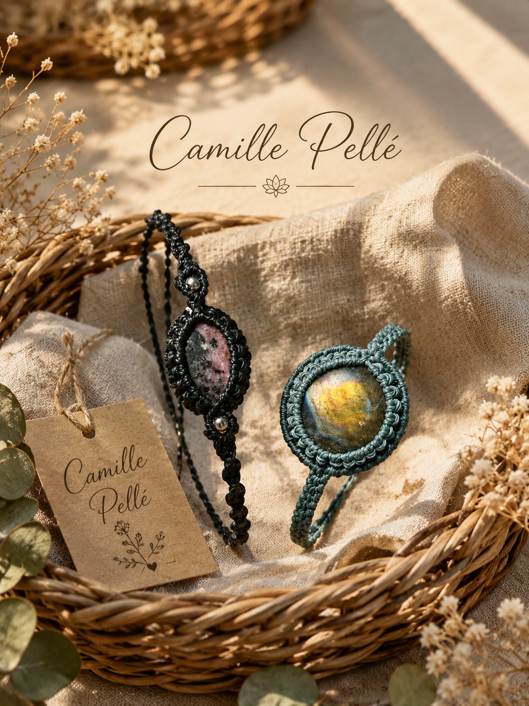 Panier Bracelet Camille Pellé